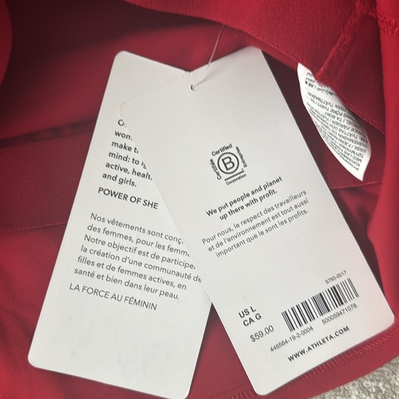 Athleta Conscious Crop Top - Picture 5 of 6